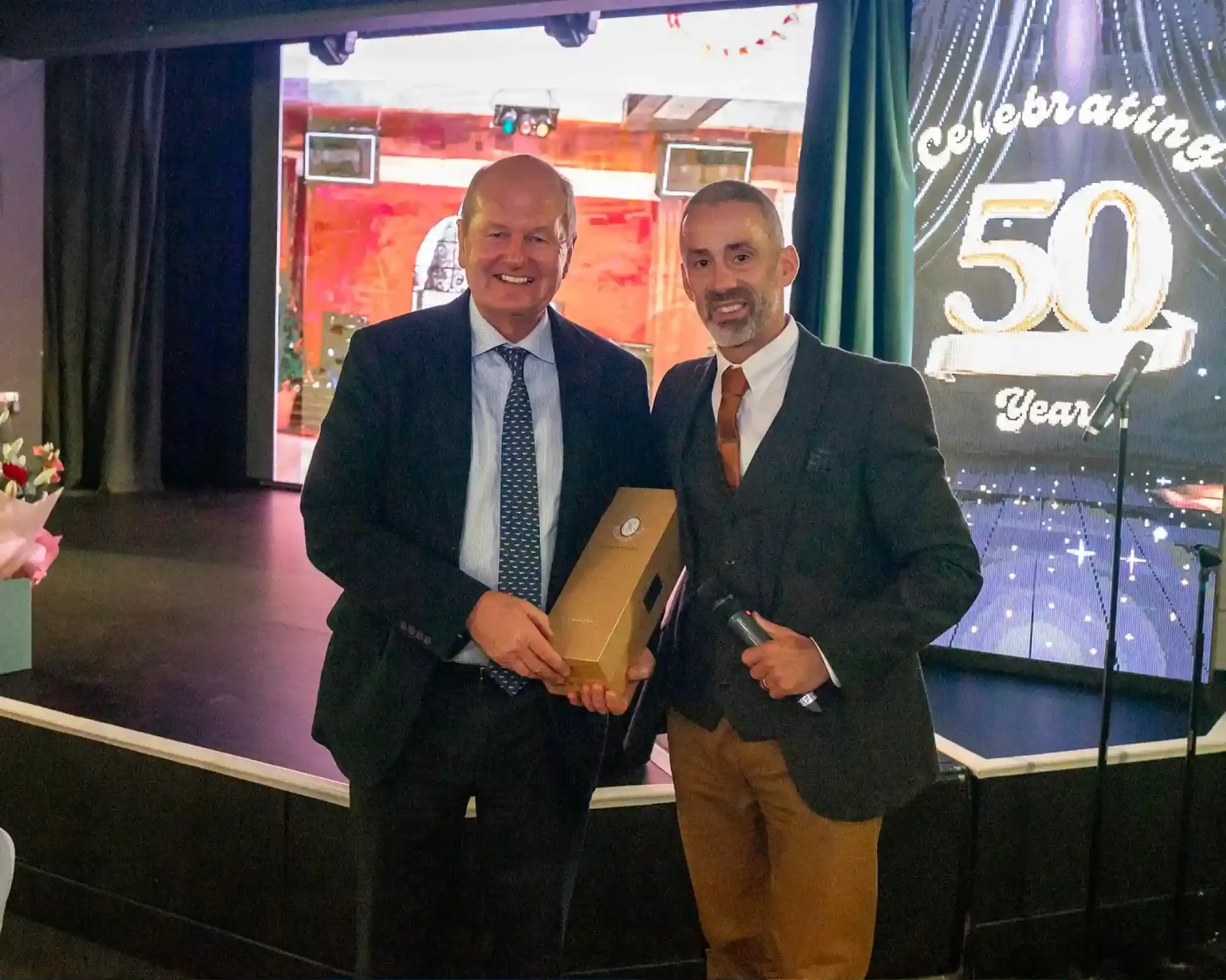 Simon Pollock (left) pictured with Andy Bowden CTO Director.