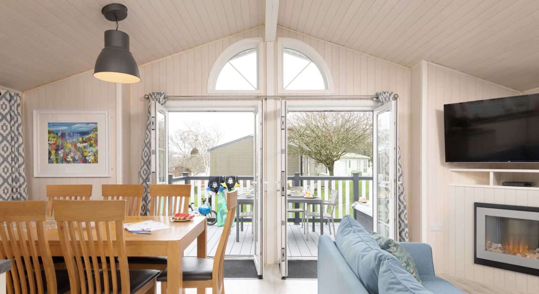3-Bed Signature Lodge with Hot Tub | Shorefield Holidays