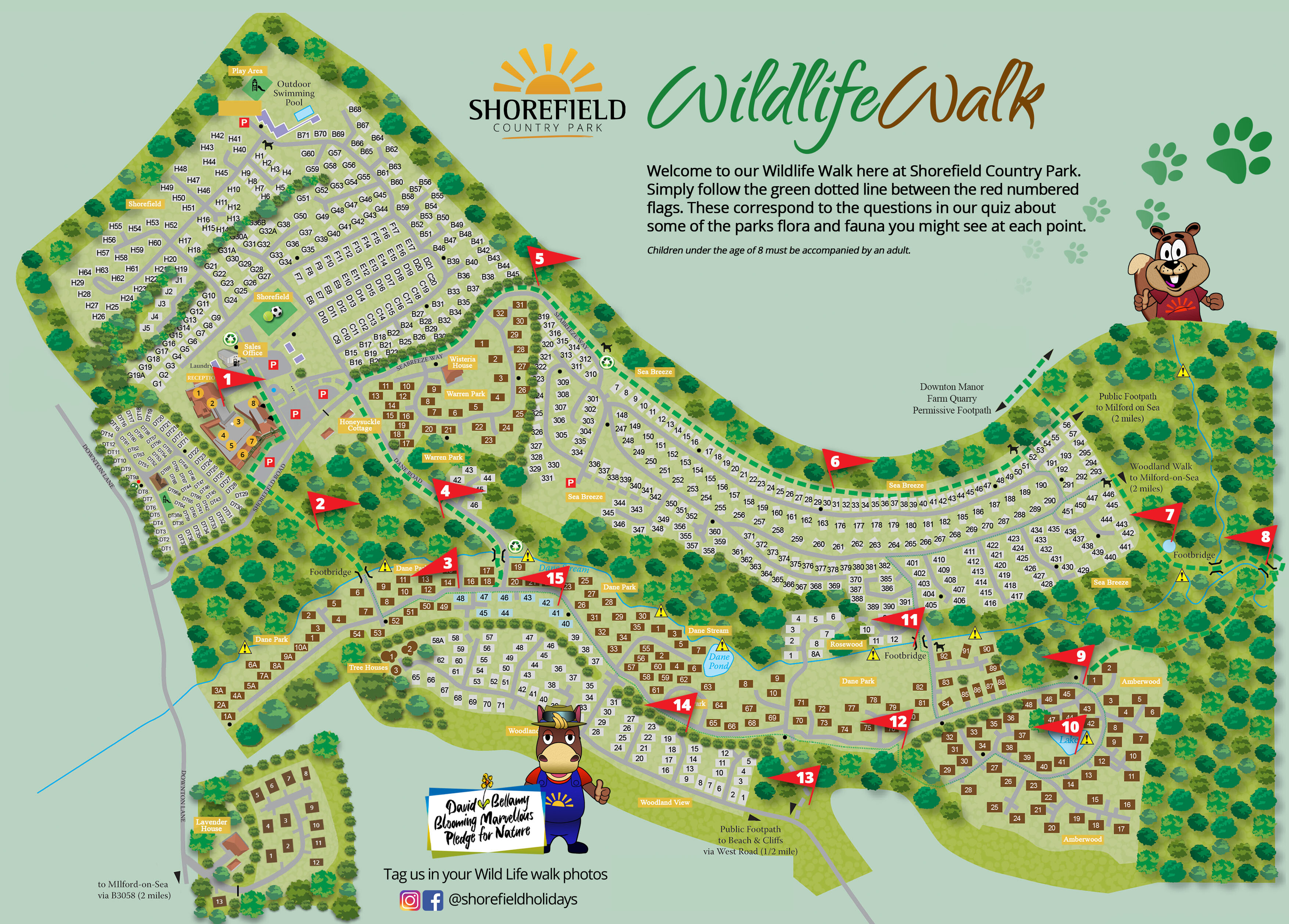 Shorefield Country Park Wildlife Walk